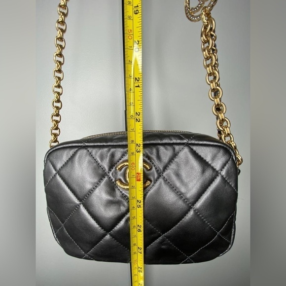 Chanel Métiers d’Art CC Jewel Mini Camera Bag – Rothenium (Grey) Color Lambskin - Picture 7 of 16